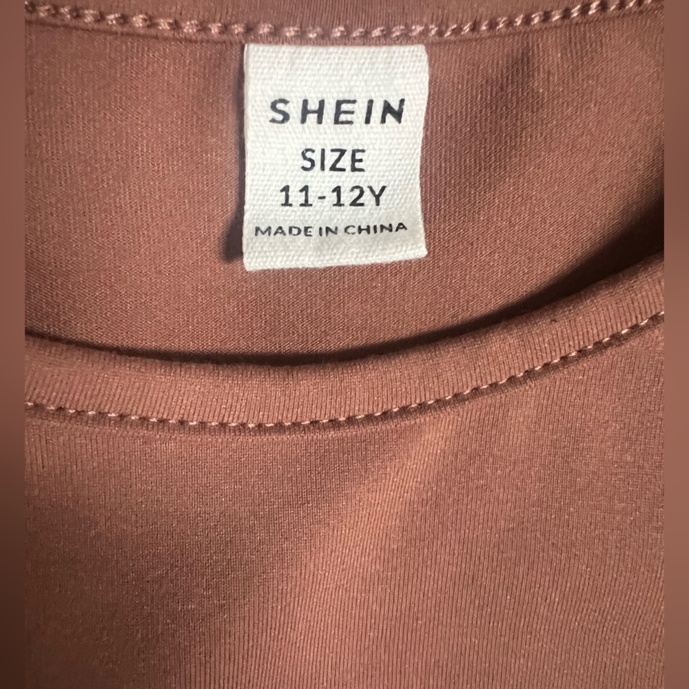 Shein Bodysuit Tops - Cream, Brown, and Black - Picture 6 of 8